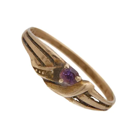 Kivisormus, koko 18, 585br, Paino: 1,3 g