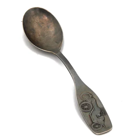 Kummilusikka, kaiverrettu, pituus 35mm, 830,  Paino: 29,9 g