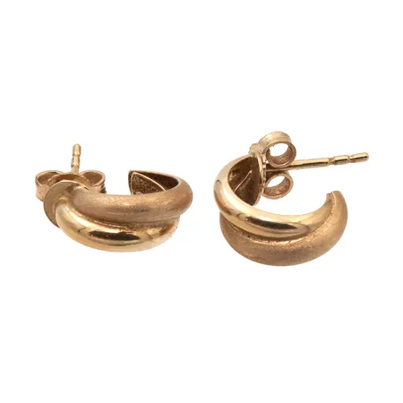 Korvakorut, korkeus 12mm,  585,  Paino: 1,7 g