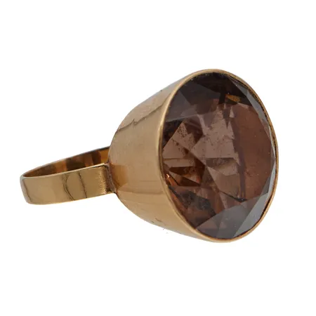 Kivisormus, koko 17½, 585br,  Paino: 6,8 g