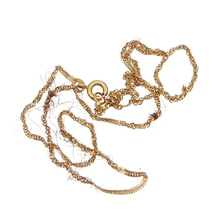 Viallinen singapore-kaulaketju, 750, Paino: 2 g