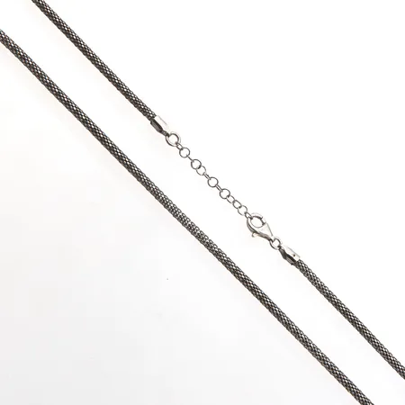 Kaulaketju, pituus 45,5-49cm, leveys 2,6mm, 925,  Paino: 7,1 g
