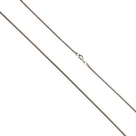 Käärme-kaulaketju, pituus 45cm, leveys 1,5mm, 925, Paino: 7,4 g