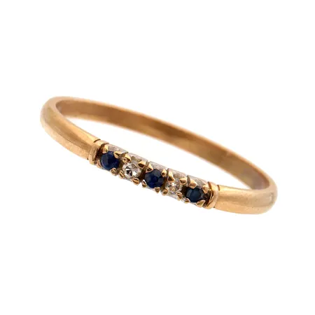 Kivisormus timanteilla 2xn.0.005ct, koko 17¾, 585br, Paino: 1,2 g