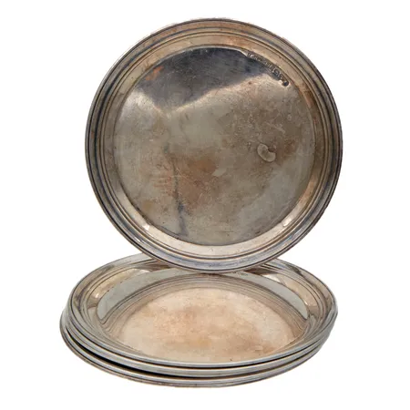 Kuusi lasinalusta, Ø 80mm, 916, Paino: 136,8 g