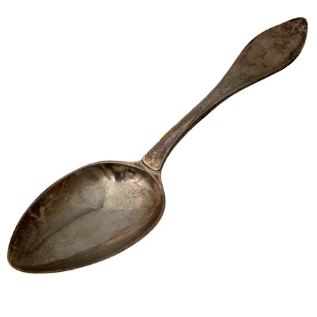 Lusikka, pituus 215mm, kaiverrettu, 800, Paino: 63,4 g