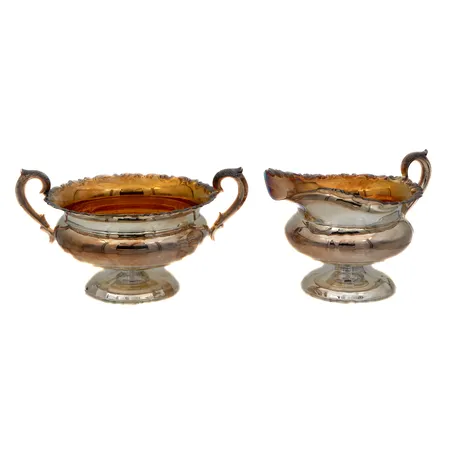 Sokerikko ja kermakko, korkeus 71mm, 830, Paino: 199,8 g