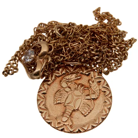 Kultakoruja, osa viallisia, 585, Paino: 4,6 g