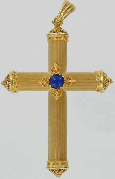 Kiviristiriipus, korkeus 7,6cm, 585br, paino 12,8g Vikt: 12,8 g