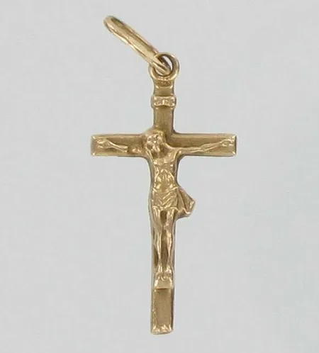Ristiriipus, korkeus 2,8cm, 585, paino 1,1g Vikt: 1,1 g