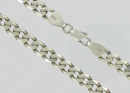 Panssarikaulaketju, pituus 50,5cm, 925, paino 34,4g Vikt: 34,4 g