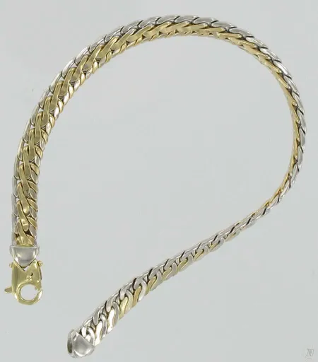 Ranneketju, pituus 18,5cm, 585, paino 5,4g Vikt: 5,4 g