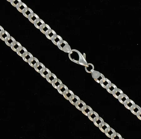 Panssarikaulaketju, pituus 80,5cm, 925, paino 29,2g Vikt: 29,2 g