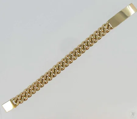 Panssariranneketju laatalla, pituus 21,0cm, 585, paino 101,6g Vikt: 101,6 g