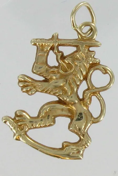 Leijonariipus, 585, paino 2,3g Vikt: 2,3 g