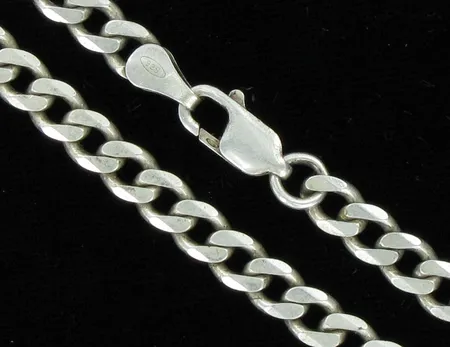 Panssariranneketju pituus 18,0cm, 925, paino 9,1g Vikt: 9,1 g