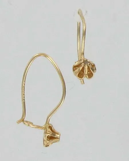 Timanttikorvakorut 2xn.0,005ct, 585, paino 0,5g Vikt: 0,5 g