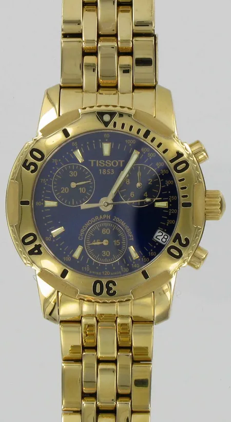 Miesten rannekello Tissot 1853 chronograph 200m/660ft quartz, paristo loppu