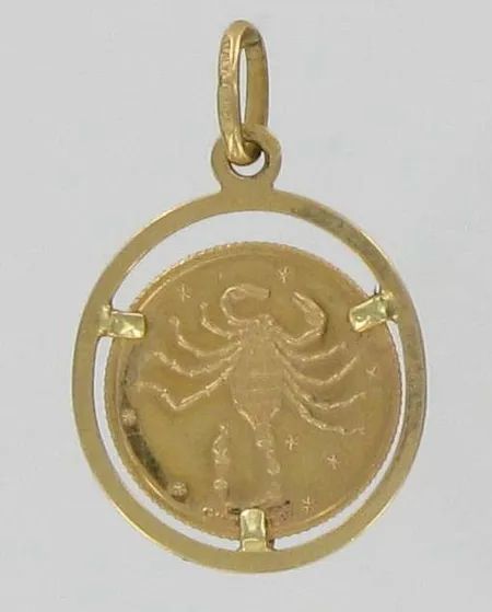 Horoskooppiriipus, 585, paino 2,0g Vikt: 2   g