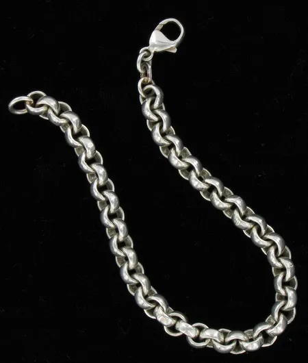 Papuranneketju, pituus 19,5cm, 925, paino 20,0g Vikt: 20   g
