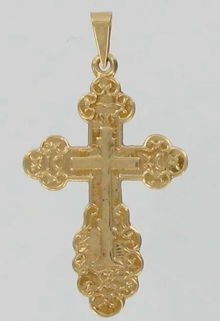 Ristiriipus, korkeus 3,0cm, 585, paino 1,4g Vikt: 1,4 g