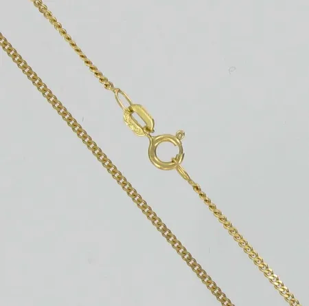 Panssarikaulaketju, pituus 45,5cm, 585, paino 2,0g Vikt: 2   g