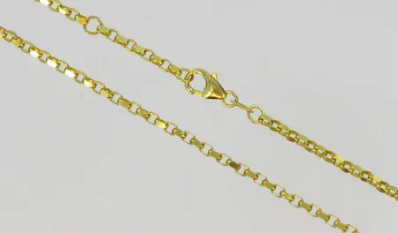 Kaulaketju, pituus 49,0cm, 585, paino 7,1g Vikt: 7,1 g