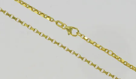 Kaulaketju, pituus 49,0cm, 585, paino 7,1g Vikt: 7,1 g