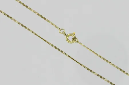 Panssarikaulaketju, pituus 46cm, 585, paino 2,2g Vikt: 2,2 g
