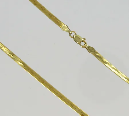 Kaulaketju, pituus 41,5cm, 585, paino 7,2g Vikt: 7,2 g