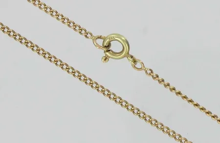 Panssarikaulaketju, pituus 43,5cm, 585, paino 3,2g Vikt: 3,2 g