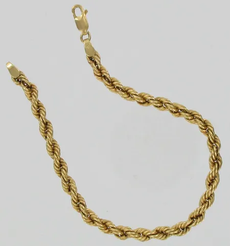 Cordellranneketju, pituus 18,5cm, 585, paino 5,1g Vikt: 5,1 g