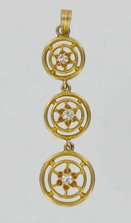 Timanttiriipus, 3xn.0,01-0,03ct, 375, paino 1,2g Vikt: 1,2 g