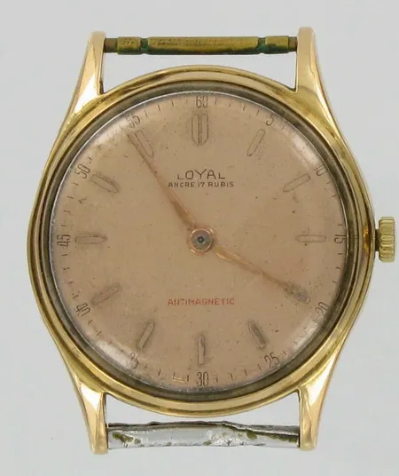 Kultarannekello Loyal, viallinen, 750br