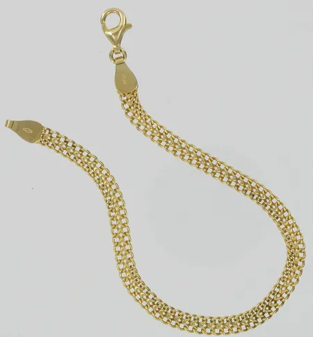 Ranneketju, pituus 18,5cm, 585, paino 3,2g Vikt: 3,2 g