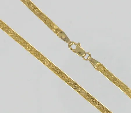 Kaulaketju, pituus 42,0cm, 585, paino 4,0g Vikt: 4   g