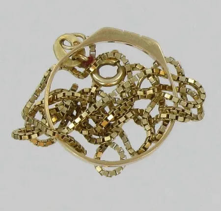 Romukultaa, 2xn.0,005ct, 585, paino 4,3g Vikt: 4,3 g