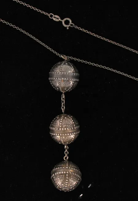 Kaulakoru, Kalevala Koru, 925, paino 16,9g, v.1971 Vikt: 16,9 g