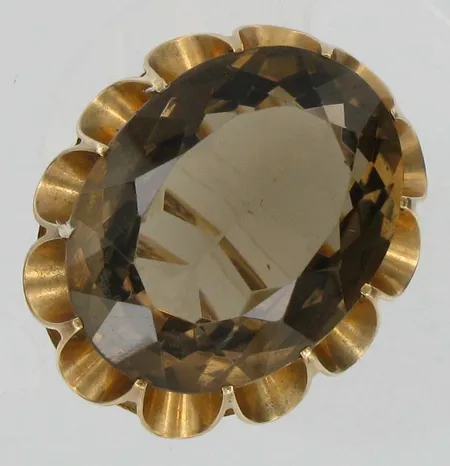 Kivisormus, kaivertamaton, koko 20¼, paino 24,9g Vikt: 24,9 g