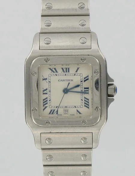 Naisten rannekello cartier santos + lisäpalat ja paperit laatikossa