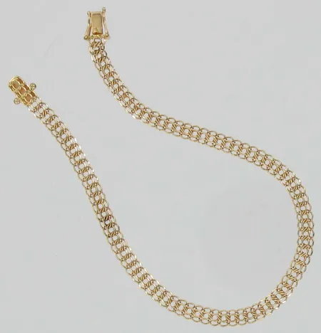 Ranneketju, pituus 19cm, 585, paino 4,6g Vikt: 4,6 g