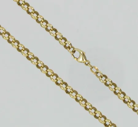 Papukaulaketju, pituus 47cm, 585, paino 11,2g Vikt: 11,2 g