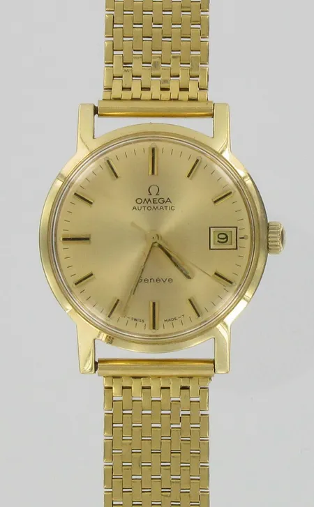 Kultarannekello Omega automatic, 585br, 81,9g Vikt: 81,9 g