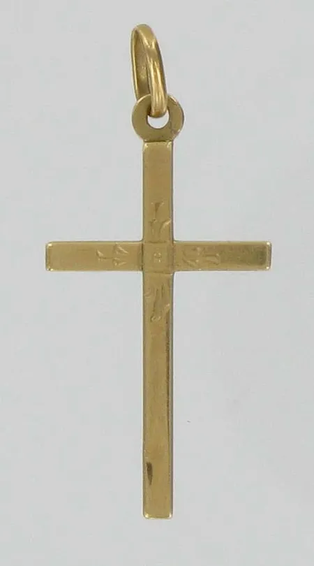 Ristiriipus, pari kolhua, 585, paino 1,2g Vikt: 1,2 g