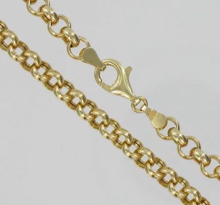 Papuranneketju, pituus 18,5cm, 585, paino 6,4g Vikt: 6,4 g