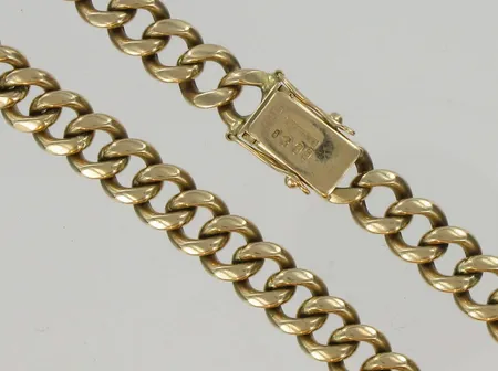 Panssariranneketju, pituus 21,0cm, 585, paino 39,0g Vikt: 39   g