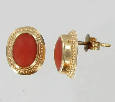 Kivikorvakorut, 585br, paino 1,1g Vikt: 1,1 g