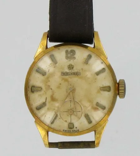 Kultarannekello Zenith, viallinen, 585