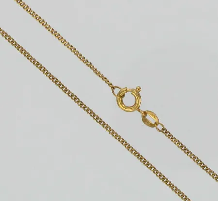 Panssarikaulaketju, pituus 49,5cm, 585, paino 2,4g Vikt: 2,4 g