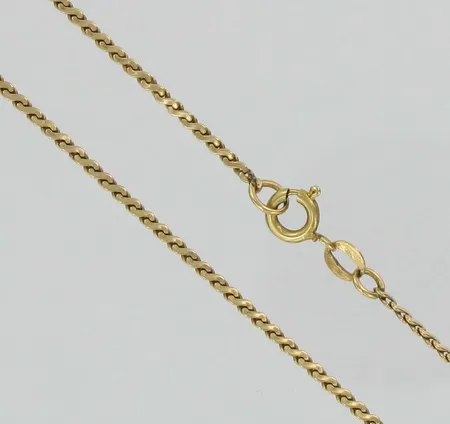Kaulaketju, pituus 67,5cm, 585, paino 6,7g Vikt: 6,7 g